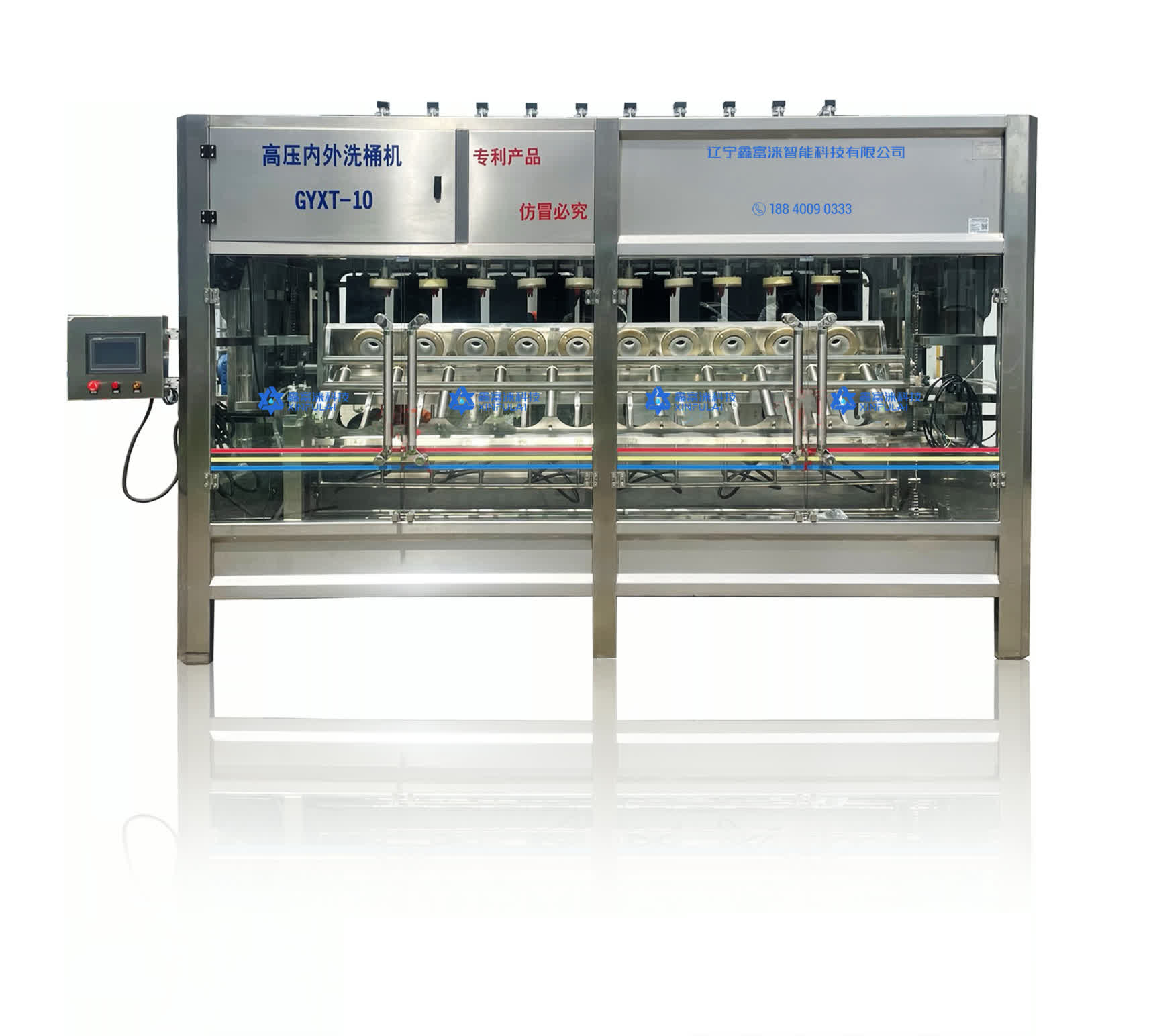 10頭高壓內(nèi)外洗桶機(jī)